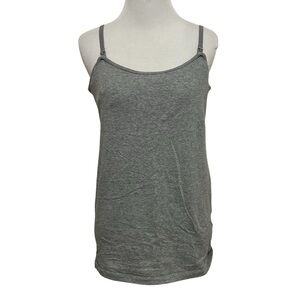 🎀 Motherhood maternity small grey nursing tank top